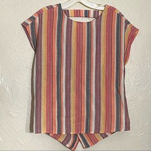 Shein - Stripped Blouse